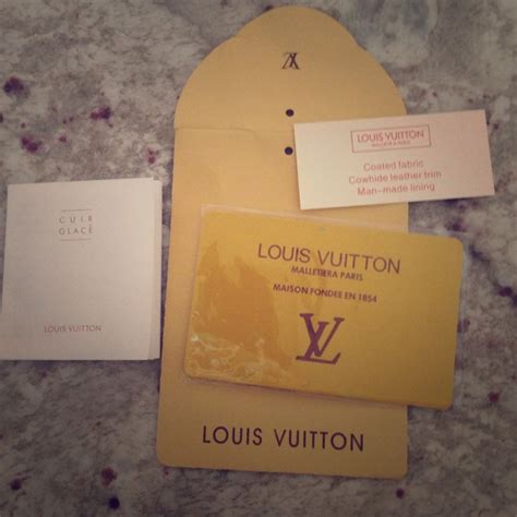 do you get authenticity card when buying louis vuitton products|authentic louis vuitton bag identification.